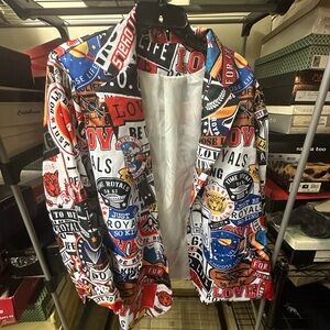 Colorful Graphic Men's Jacket